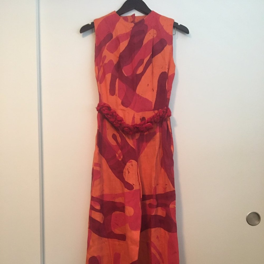 Vintage linen jumpsuit